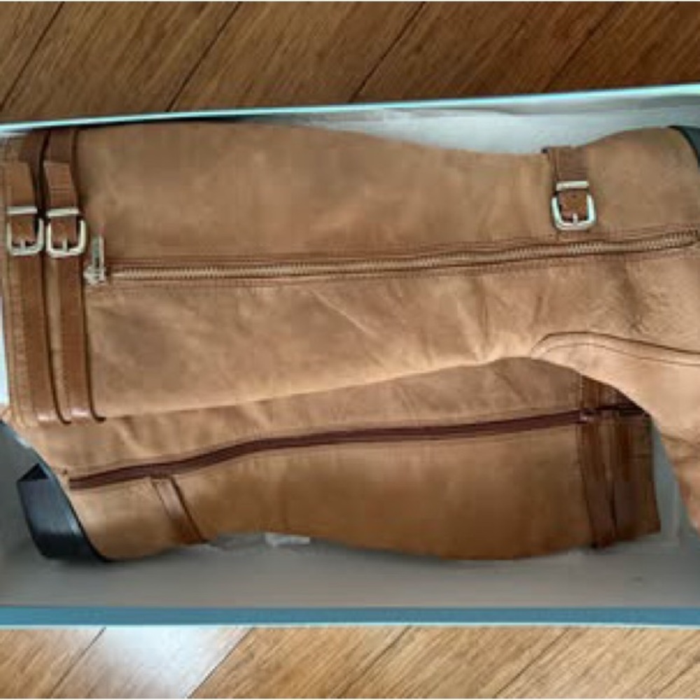 Brown Antonio Melani Leather Boots